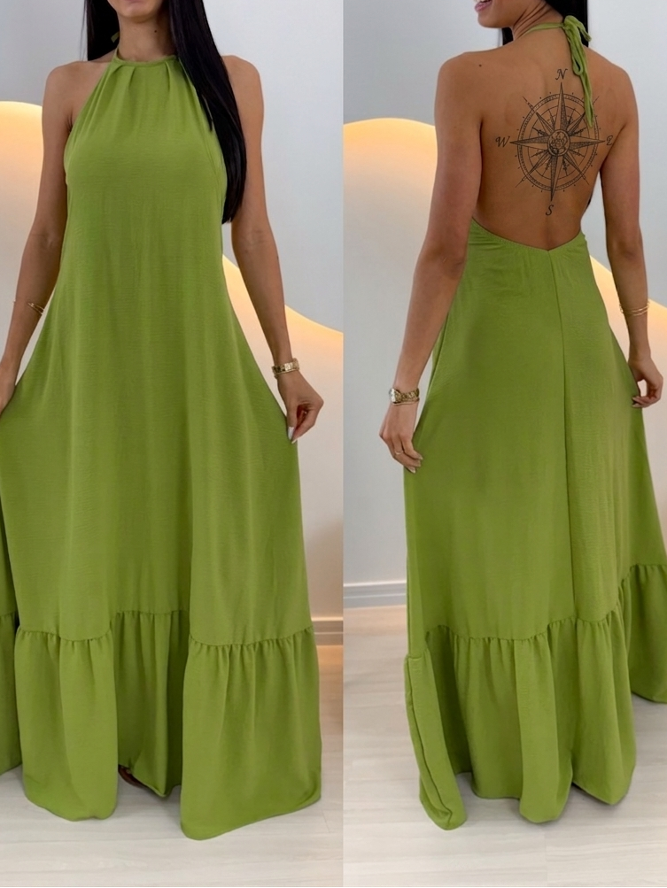 Vestido Maxi Jade - Simoura Maison